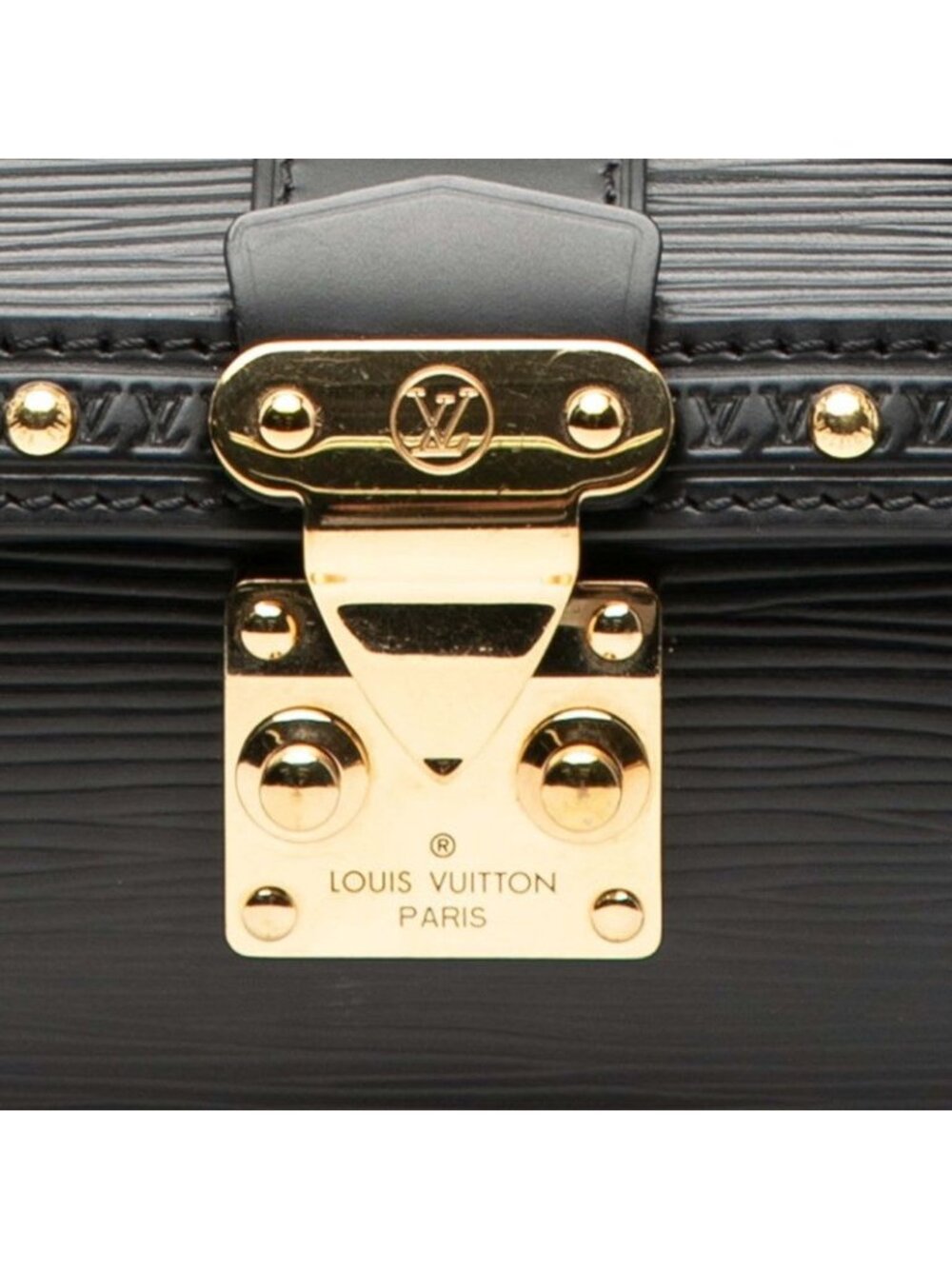 Louis Vuitton Epi Papillon Trunk Chain Shoulder Bag 2-Way Noir - Picture 4 of 6